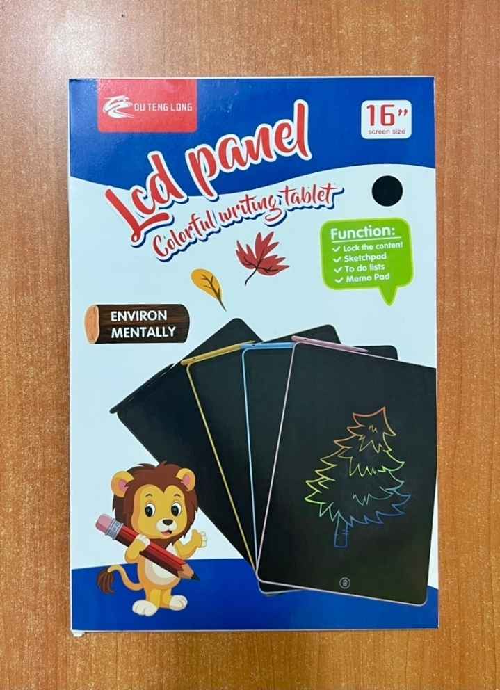 16" Kid-friendly Lcd Writing Tablet - Drawing Learning Tablet Pad