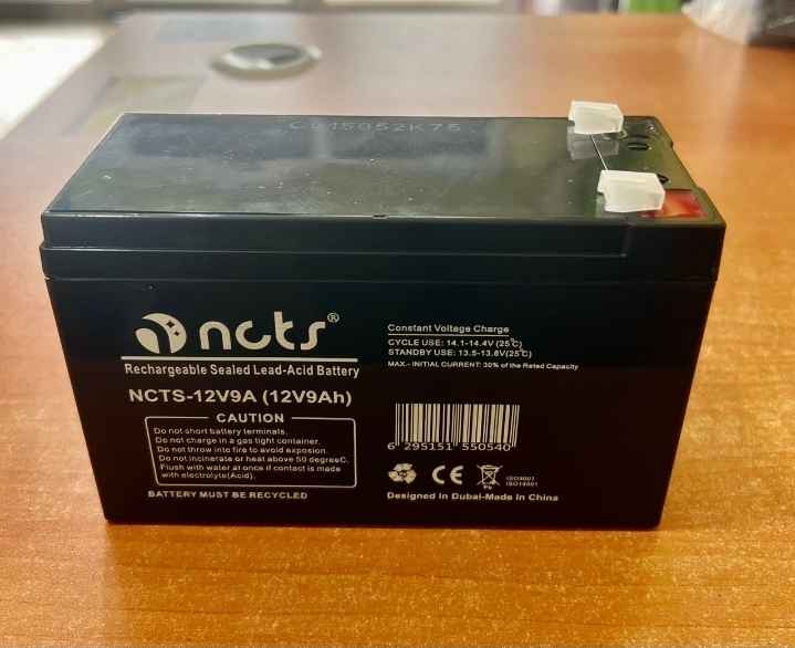 NCTS 12v 9h Sealed Lead-Acid 12v 9Ah Rechargeable Battery For UPS etc