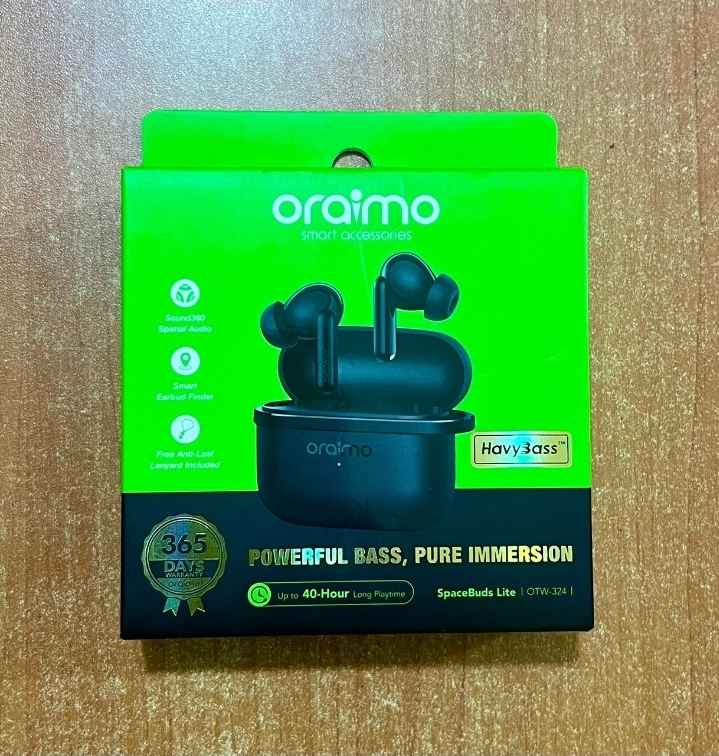 Oraimo Spacebuds lite Sound360 Antilost True Wireless Earbuds - OTW-324
