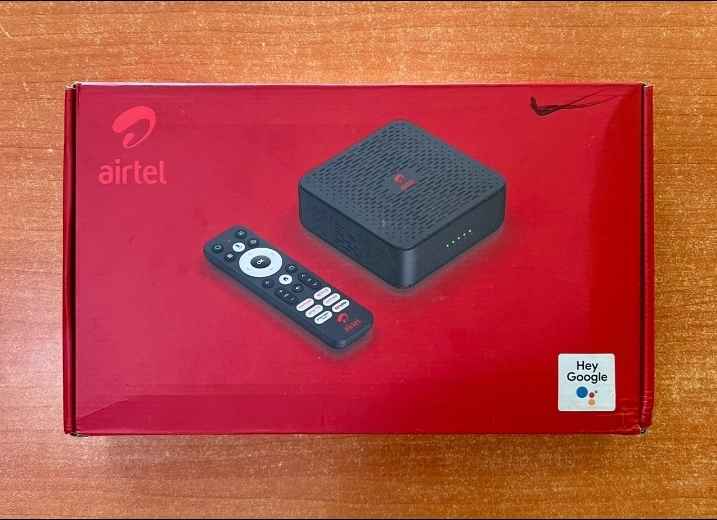 Airtel Android Hot Smart TV Box + Inbuilt Universal Router - D350