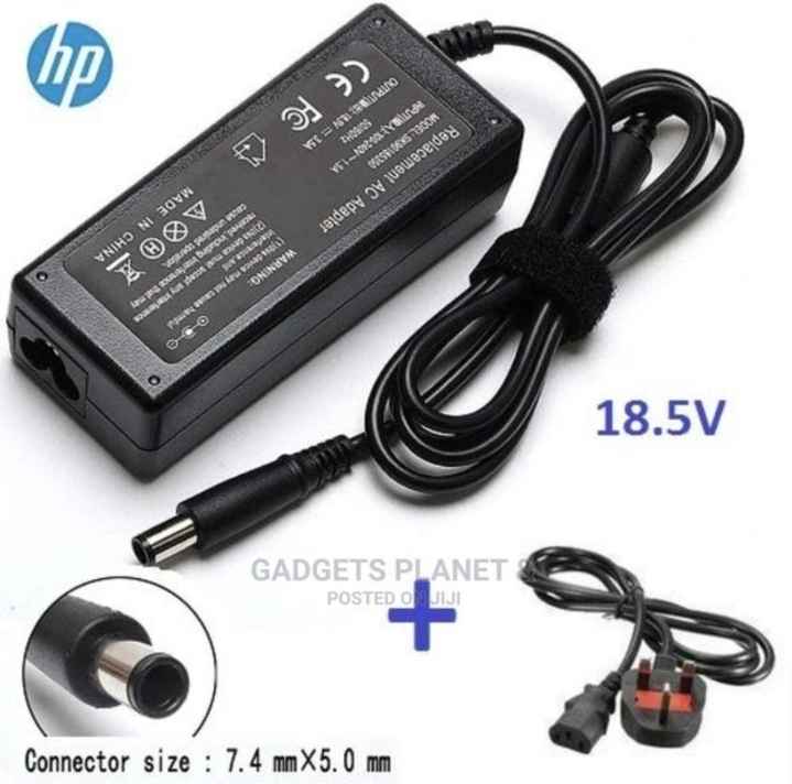 HP Big Pin Laptop Charger - 18.5v, 65w