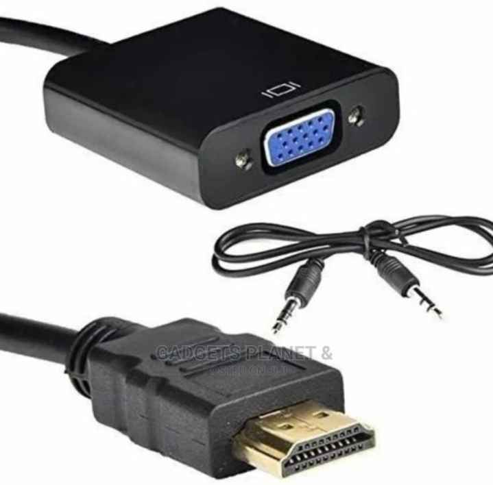 HDMI to VGA Converter / Adapter With Audio Cable