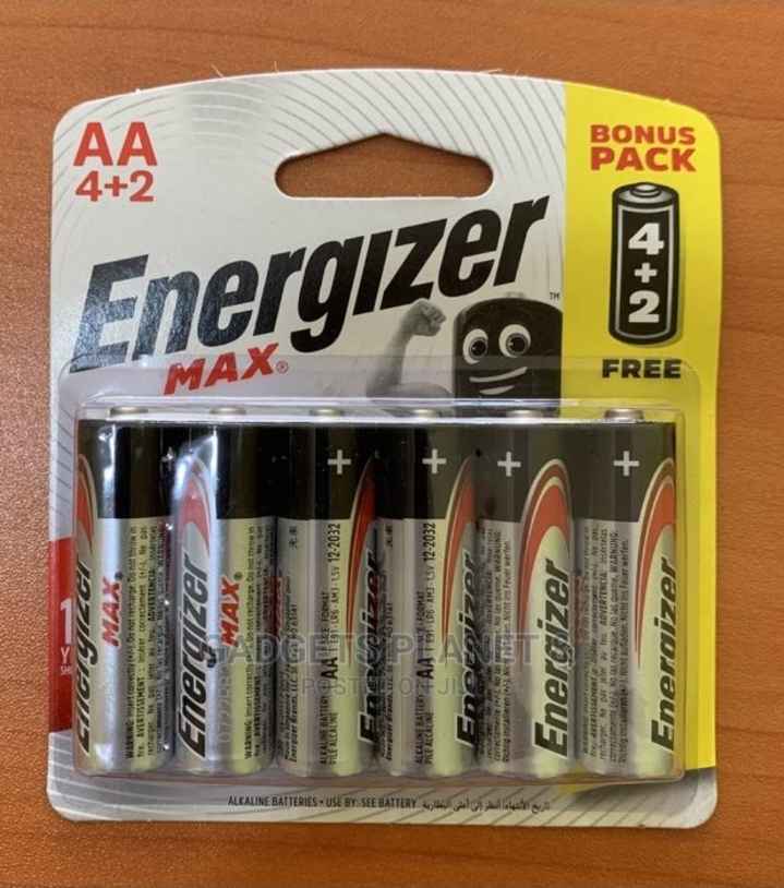 2A AA Energizer Max - 4+2pcs