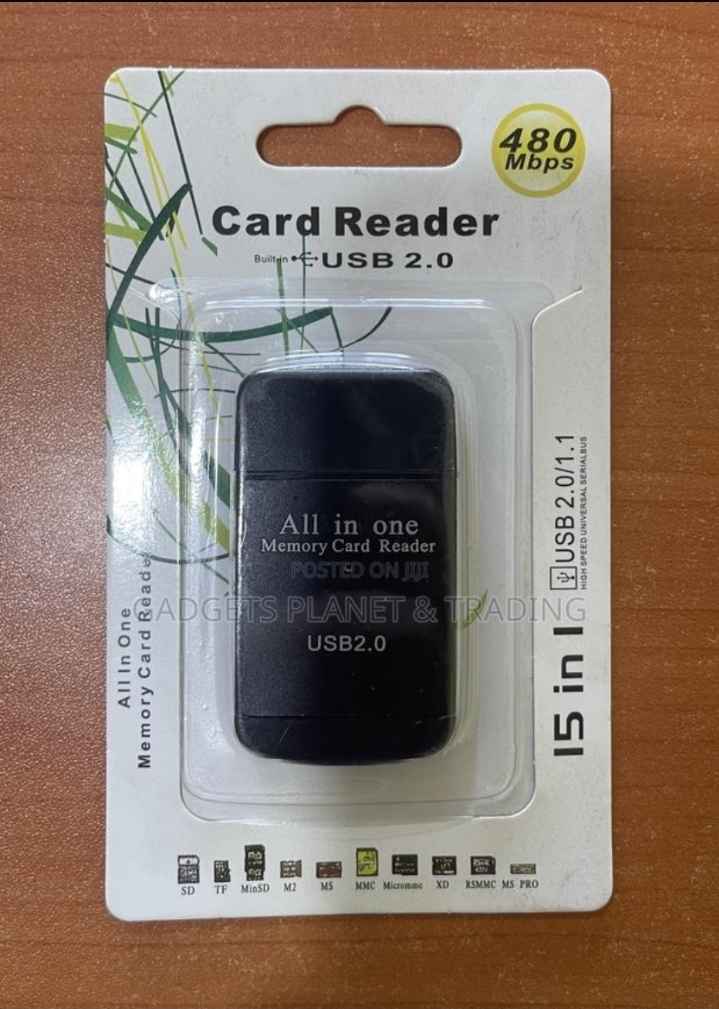 All in One Memory Card Reader or SD Card Reader
