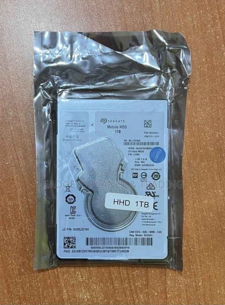 Seagate Laptop HDD Sata 6gb/S 2.5” Internal Hard Drive - 1tb