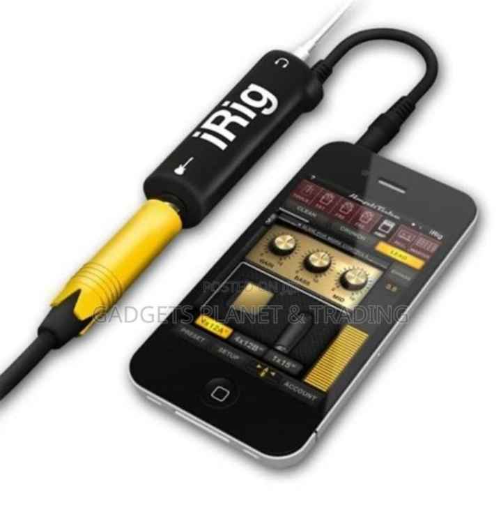 Plug in Irig High Quality Guitar Interface for Smartphones