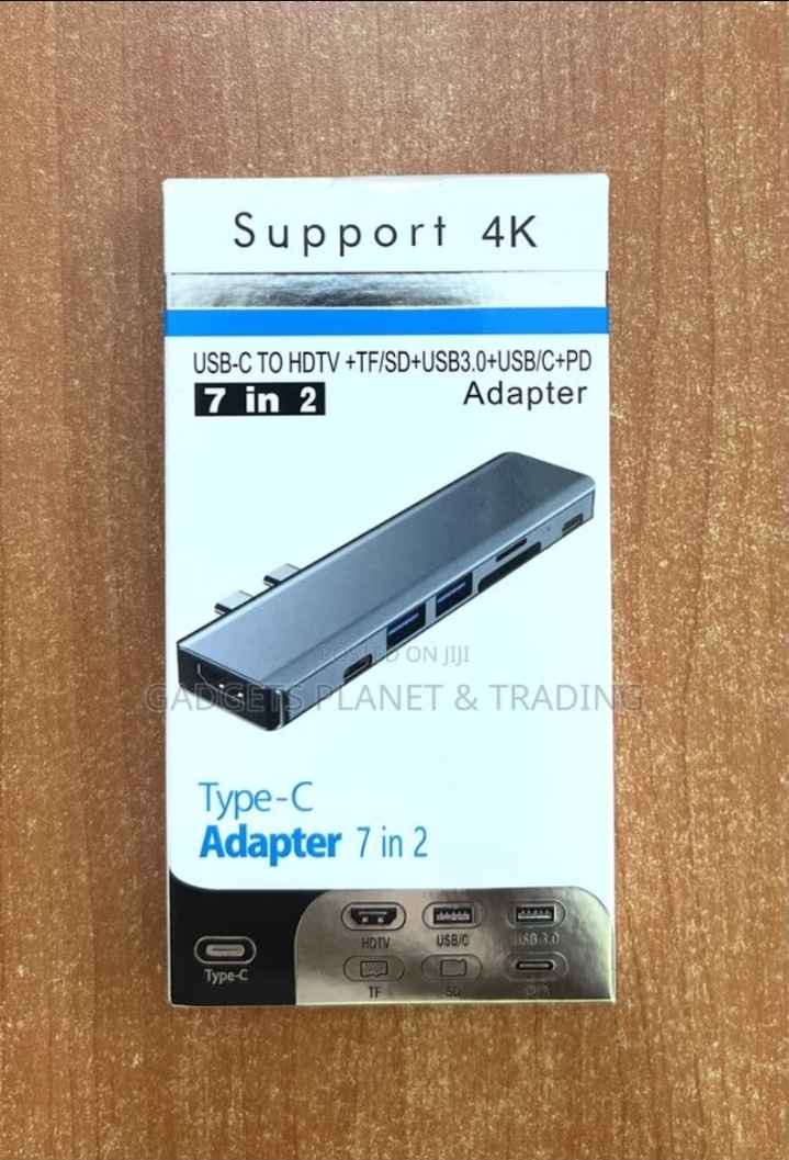 Hyperdrive Duo Usb C Hub 7 in 2 Ports for Macbook Pro Air