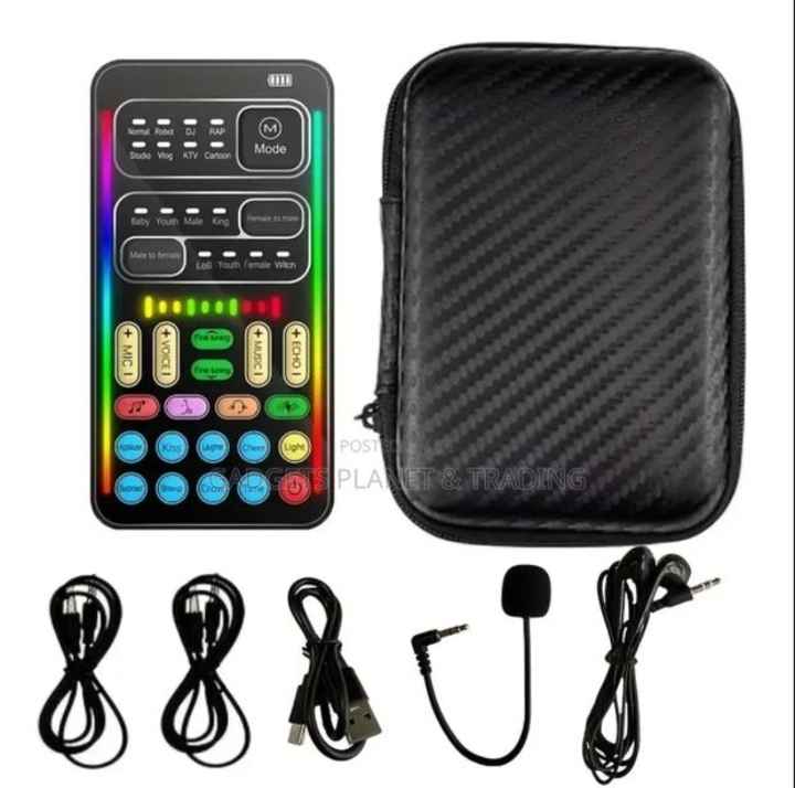 New I9 Multi-functional Voice Changer With 8 Sound Effects