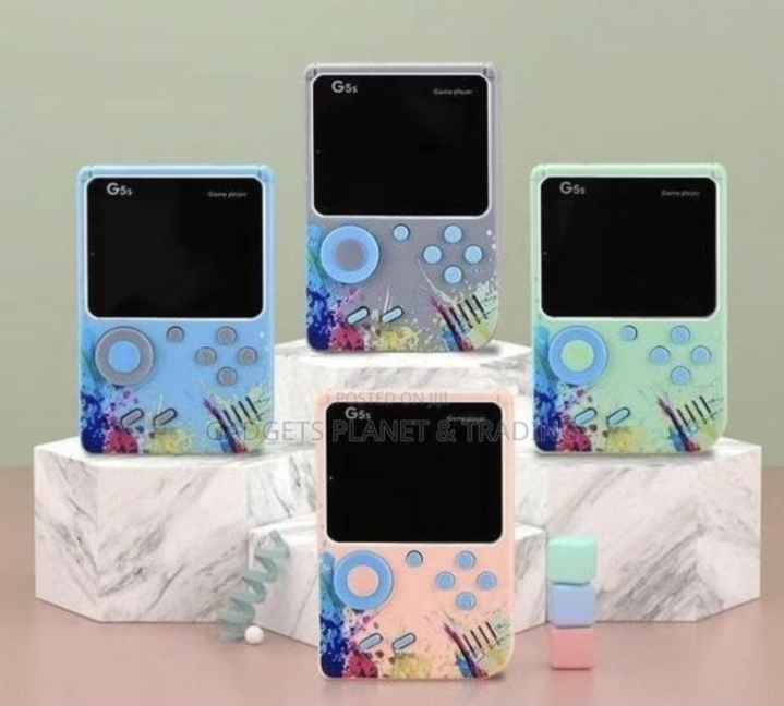 G5s Retro Handheld Game Box Bult-in 500 Game - 3"