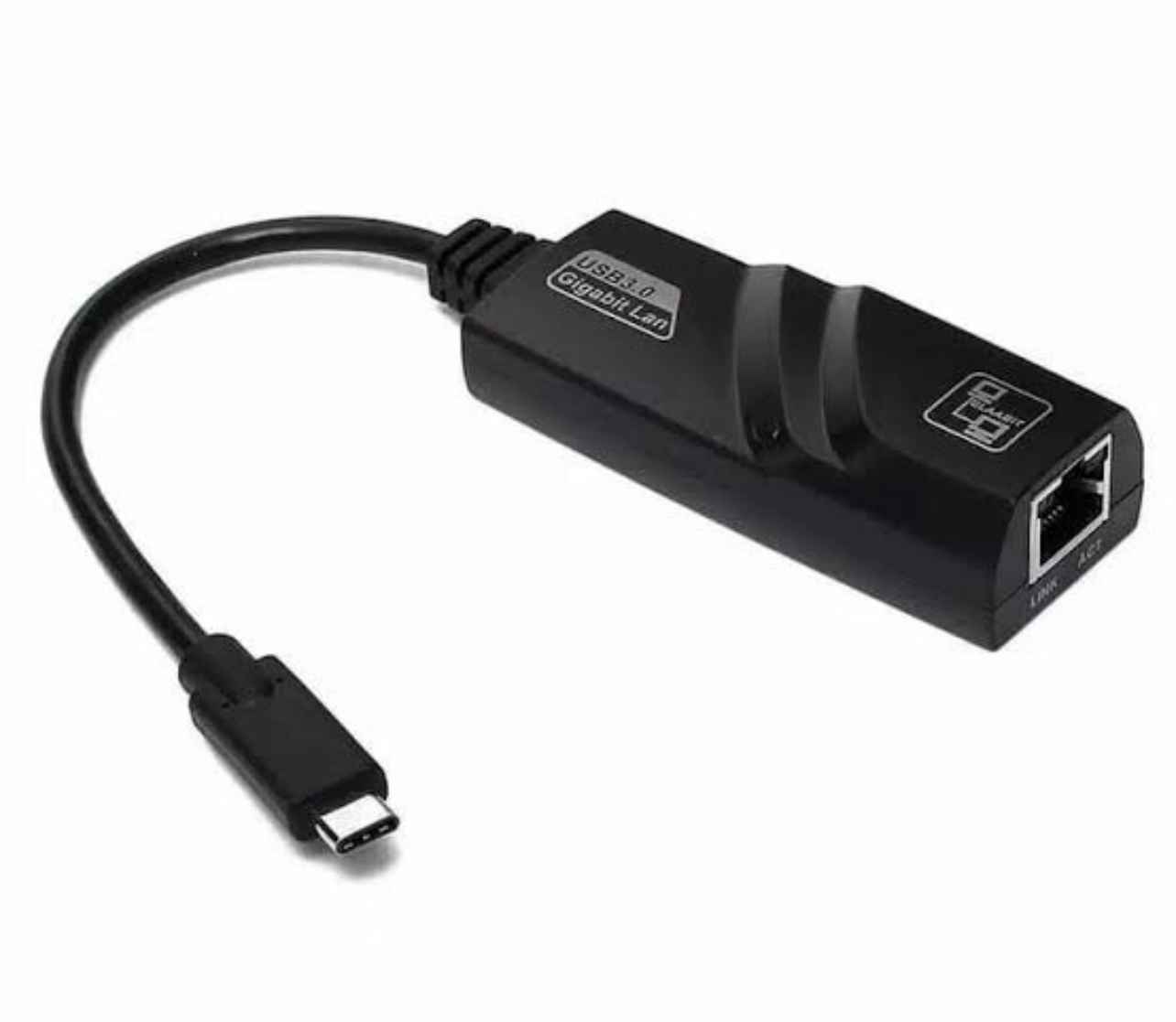TYPE-C MALE TO RJ45 GIGABIT CABLE ETHERNET ADAPTER